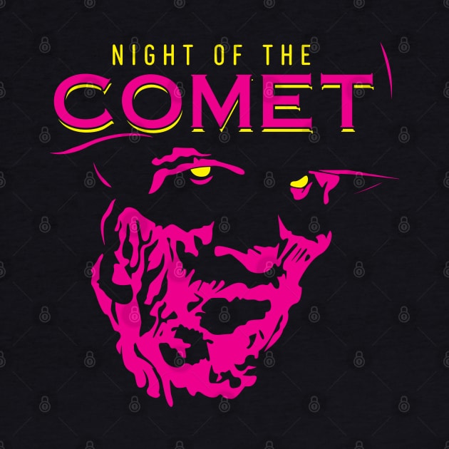 Night of the Comet Zombie Neon by Gimmickbydesign